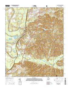 Englewood Alabama Current topographic map, 1:24000 scale, 7.5 X 7.5 Minute, Year 2014