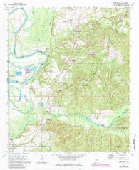 Englewood Alabama Historical topographic map, 1:24000 scale, 7.5 X 7.5 Minute, Year 1970