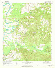 Englewood Alabama Historical topographic map, 1:24000 scale, 7.5 X 7.5 Minute, Year 1970