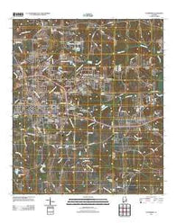 Enterprise Alabama Historical topographic map, 1:24000 scale, 7.5 X 7.5 Minute, Year 2011