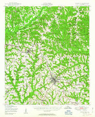 Enterprise Alabama Historical topographic map, 1:62500 scale, 15 X 15 Minute, Year 1950
