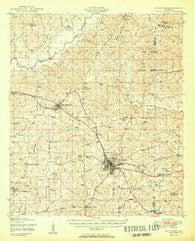 Enterprise Alabama Historical topographic map, 1:62500 scale, 15 X 15 Minute, Year 1950