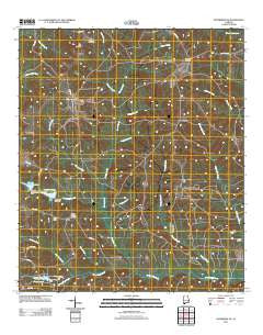 Enterprise NE Alabama Historical topographic map, 1:24000 scale, 7.5 X 7.5 Minute, Year 2011