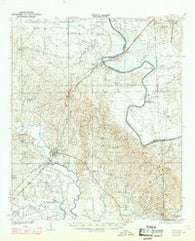 Epes Alabama Historical topographic map, 1:62500 scale, 15 X 15 Minute, Year 1932