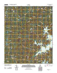 Equality Alabama Historical topographic map, 1:24000 scale, 7.5 X 7.5 Minute, Year 2011