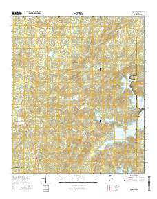 Equality Alabama Current topographic map, 1:24000 scale, 7.5 X 7.5 Minute, Year 2014