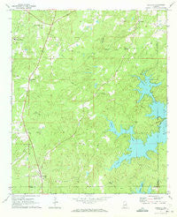 Equality Alabama Historical topographic map, 1:24000 scale, 7.5 X 7.5 Minute, Year 1971