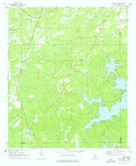 Equality Alabama Historical topographic map, 1:24000 scale, 7.5 X 7.5 Minute, Year 1971