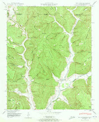 Estill Fork Alabama Historical topographic map, 1:24000 scale, 7.5 X 7.5 Minute, Year 1948