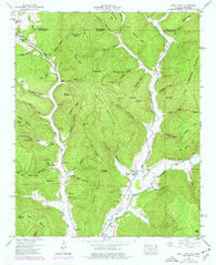 Estill Fork Alabama Historical topographic map, 1:24000 scale, 7.5 X 7.5 Minute, Year 1948