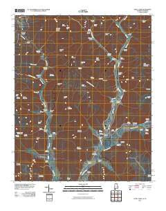 Estill Fork Alabama Historical topographic map, 1:24000 scale, 7.5 X 7.5 Minute, Year 2010