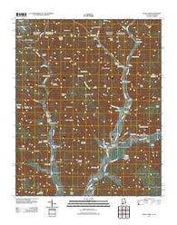 Estill Fork Alabama Historical topographic map, 1:24000 scale, 7.5 X 7.5 Minute, Year 2011