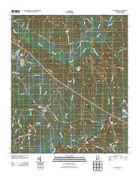 Ethelsville Alabama Historical topographic map, 1:24000 scale, 7.5 X 7.5 Minute, Year 2011