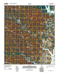 Eufaula North Alabama Historical topographic map, 1:24000 scale, 7.5 X 7.5 Minute, Year 2011