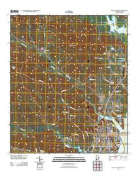 Eufaula North Alabama Historical topographic map, 1:24000 scale, 7.5 X 7.5 Minute, Year 2011
