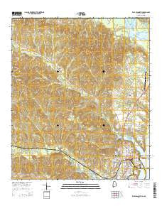 Eufaula North Alabama Current topographic map, 1:24000 scale, 7.5 X 7.5 Minute, Year 2014