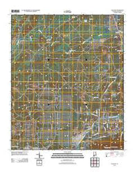 Eulaton Alabama Historical topographic map, 1:24000 scale, 7.5 X 7.5 Minute, Year 2011