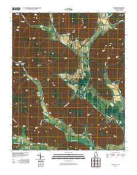 Eureka Alabama Historical topographic map, 1:24000 scale, 7.5 X 7.5 Minute, Year 2010