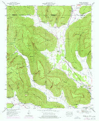 Eureka Alabama Historical topographic map, 1:24000 scale, 7.5 X 7.5 Minute, Year 1947