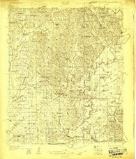 Eutaw Alabama Historical topographic map, 1:48000 scale, 15 X 15 Minute, Year 1927