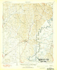 Eutaw Alabama Historical topographic map, 1:62500 scale, 15 X 15 Minute, Year 1931