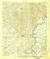 Eutaw Alabama Historical topographic map, 1:62500 scale, 15 X 15 Minute, Year 1931