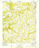 Eva Alabama Historical topographic map, 1:24000 scale, 7.5 X 7.5 Minute, Year 1951