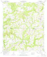 Eva Alabama Historical topographic map, 1:24000 scale, 7.5 X 7.5 Minute, Year 1949