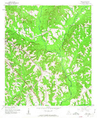 Ewell Alabama Historical topographic map, 1:24000 scale, 7.5 X 7.5 Minute, Year 1960