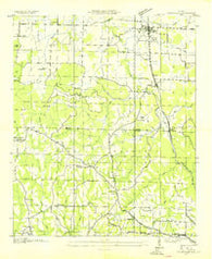 Falkville Alabama Historical topographic map, 1:24000 scale, 7.5 X 7.5 Minute, Year 1927