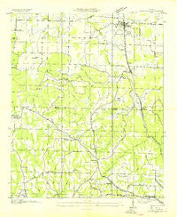 Falkville Alabama Historical topographic map, 1:24000 scale, 7.5 X 7.5 Minute, Year 1927