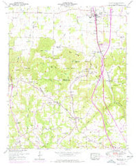 Falkville Alabama Historical topographic map, 1:24000 scale, 7.5 X 7.5 Minute, Year 1949