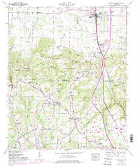 Falkville Alabama Historical topographic map, 1:24000 scale, 7.5 X 7.5 Minute, Year 1949