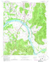 Farley Alabama Historical topographic map, 1:24000 scale, 7.5 X 7.5 Minute, Year 1964
