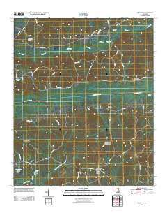 Fernbank Alabama Historical topographic map, 1:24000 scale, 7.5 X 7.5 Minute, Year 2011