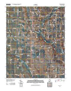 Fisk Alabama Historical topographic map, 1:24000 scale, 7.5 X 7.5 Minute, Year 2010