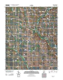 Fisk Alabama Historical topographic map, 1:24000 scale, 7.5 X 7.5 Minute, Year 2011