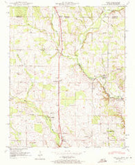 Fisk Alabama Historical topographic map, 1:24000 scale, 7.5 X 7.5 Minute, Year 1948