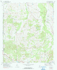 Fitzpatrick Alabama Historical topographic map, 1:24000 scale, 7.5 X 7.5 Minute, Year 1971