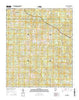 Five Points Alabama Current topographic map, 1:24000 scale, 7.5 X 7.5 Minute, Year 2014