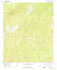 Flag Mountain Alabama Historical topographic map, 1:24000 scale, 7.5 X 7.5 Minute, Year 1971