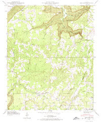 Flat Rock Alabama Historical topographic map, 1:24000 scale, 7.5 X 7.5 Minute, Year 1946