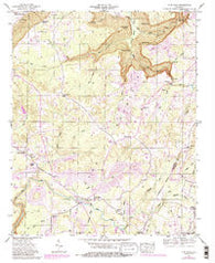 Flat Rock Alabama Historical topographic map, 1:24000 scale, 7.5 X 7.5 Minute, Year 1946