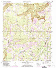 Flat Rock Alabama Historical topographic map, 1:24000 scale, 7.5 X 7.5 Minute, Year 1946