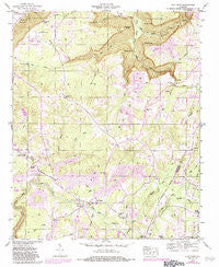 Flat Rock Alabama Historical topographic map, 1:24000 scale, 7.5 X 7.5 Minute, Year 1946