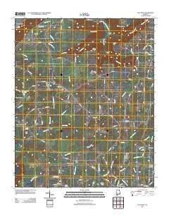 Flat Rock Alabama Historical topographic map, 1:24000 scale, 7.5 X 7.5 Minute, Year 2011
