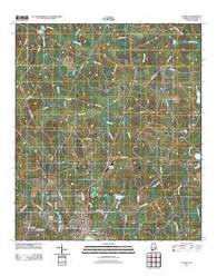 Florala Alabama Historical topographic map, 1:24000 scale, 7.5 X 7.5 Minute, Year 2011