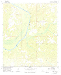 Flynns Lake Alabama Historical topographic map, 1:24000 scale, 7.5 X 7.5 Minute, Year 1972