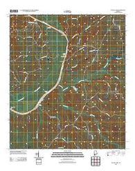 Flynns Lake Alabama Historical topographic map, 1:24000 scale, 7.5 X 7.5 Minute, Year 2011