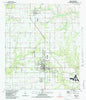 Foley Alabama Historical topographic map, 1:24000 scale, 7.5 X 7.5 Minute, Year 1980